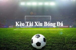 Kèo tài xỉu bóng đá là đặt cược vào tổng số bàn thắng trong một trận đấu